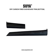 FloKraft 2023 SUBARU WRX(VB)/Wagon(VN) 乾式碳纖維儀錶板下飾條，保護儀錶板，提升車內質感, 1個