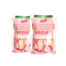 젤리스트로우 요구르트맛 386g x 2팩 Jelly-Straws Yogurt Flavor 386g x 2pack, 2개