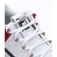 퀼트스타 [고나] 고탄력 고무줄 운동화끈 캡슐 신발끈 세트_몽글이, 1개, 화이트