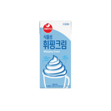 [아이스박스무료] 서울우유 식물성 휘핑크림, 1개, 1L