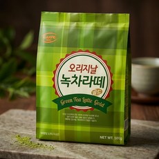 까르페 그린티 홈카페 오리지널 녹차라떼 1종, 1개, 500g