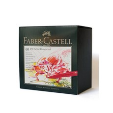 輝柏 Faber-Castell PITT 藝術筆精裝版 60色, 詳見包裝