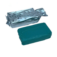 코히모 전문가용 소프트 공예 유점토 1kg 3W226, 2개, 그린색상