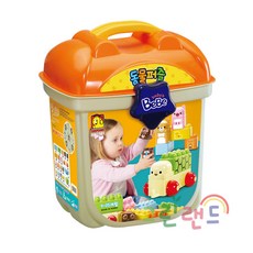 베베 동물퍼즐 블럭 BB1341 3개월이상 아기블록, 단일옵션, 1개