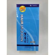 1994小晏子 黑摩登HAIR MODERN草本染髮霜 灰白髮專用 100ml, 1個, 4.5-深紅褐