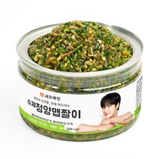 셰프애찬 수제 청양 맵짤이 멸치 고추 다대기 땡초장 다짐장 만능 반찬 캠핑 음식 여행템, 1개, 400g