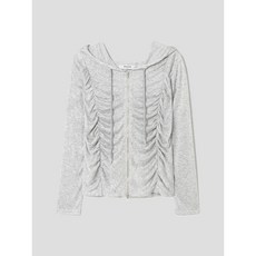 에잇세컨즈 8SECONDS 저지 후드 집업 그레이 OXI095 UQC786