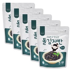 해우촌 돌김자반 70g 돌자반 파래 자반김 소비기한 26년 3월 10일, 5개