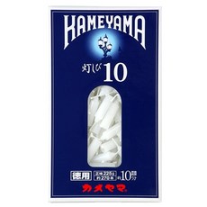 카메야마 촛불 등잔 10 덕용 약 225g 촛불 약 10분