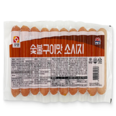 [먹고사는이야기] 사조오양 숯불구이맛소세지 1kg, 14개