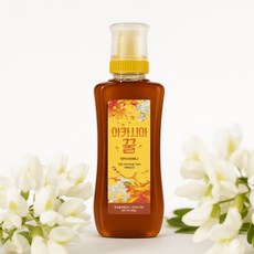 아카시아 벌꿀 500g 허니소스 천연벌꿀 100%, 1개