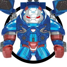 탑승형 헐크버스터 3종 마블 어벤져스 호환블록 브릭미니피규어 수집/장식/전시용 키덜트아이템, 1개, HB02. BIG 탑승형 아이언패트리어트