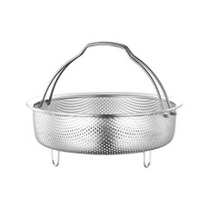 까사라이프 304 스텐 펀칭 찜기 3발 채반, 1개, 22cm