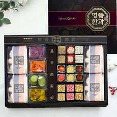 전통 명절 추석 선물세트 과자 궁중한과5호 유과 한과 설, 1개, 1g