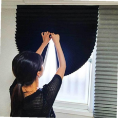 블랙 부직포 셀프 블라인드 암막블라인드 59000EA 1EA