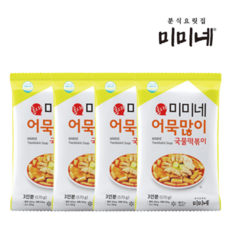 미미네 어묵많이 국물떡볶이 4봉, 570g, 4개