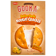 구카 버터갈릭 누가 크래커 400g 과자 간식 GOOKA, 1개