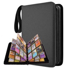 다오뉴올 대용량 카드 앨범 900장 게임 포카 바인더 포켓몬, 블랙