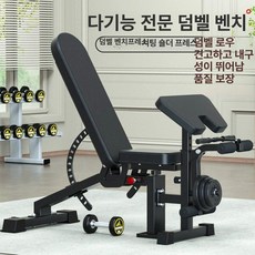 로만체어 기립근 복근 강화 접이식, AC-516 덤벨 벤치 경사조절가능