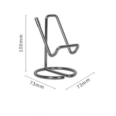 명함 홀더 주최자 사무실 책상 디스플레이 스탠드 메모 카운터 액세서리 탁상 선반 홈 카드 홀더 보관, 03 black