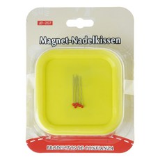 자석 바늘 보관함 자석 재봉핀 홀더 케이스 재봉 및 공예용, Yellow