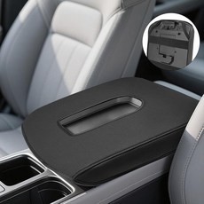 RichLuck 센터 콘솔 커버 2019-2023 쉐보레 실버라도 GMC 시에라 1500 2500 3500 모델 액세서리 팔걸이 뚜껑 40/20/40 점프 시트 비닐 가죽, RichLuck 센터 콘솔 커버 2019-2023 쉐보