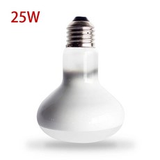 발열전구 온열 열등 1 개 파충류 난방 램프 220V 히터 전구 UVA UVB 거북이 도마뱀 반려동물 일광 수족관 여러, 25W