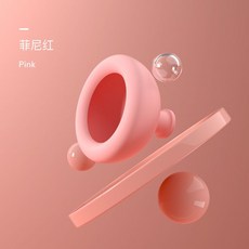 寶寶拍痰拍背器 矽膠拍痰杯 嬰童拍嗝器 家用拍背, 1個, 嬰兒款拍嗝器-粉色-7.5X5.5cm