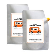 커피트럭 버터스카치 소스 1kg 2개세트, 2개