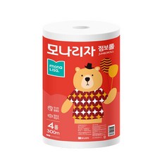 모나리자 2겹 점보롤, 300m, 1개, 4롤