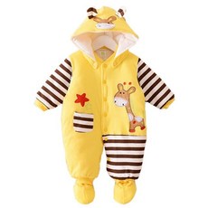 기린 탈부착 후드 발싸개 아동방한우주복 312827 _050613