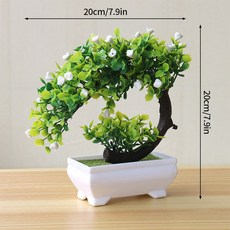 인공 화분에 심은 식물 분재 정원 시뮬레이션 장식 나무 용품 작은, 01 as show, 12 S2