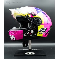 OGK KABUTO F17 Alexi2 MIPS 原廠公司貨 全罩式安全帽 選手款 輕量化 通風舒適, 粉色