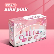 도담도담 소꿉놀이 완구 메이크업 나만의 뷰티박스, 미니 핑크, 1개