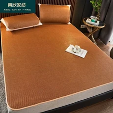 興欣家紡 夏季兩用草蓆 學生宿舍單人涼蓆, 步步高 單面席 無枕套, 1個