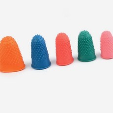 하라 컬러 골무 10P 손골무 핑거탭 손가락커버, 핑크