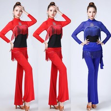 라인댄스바지 치마바지 방송 왈츠 줌바 사교댄스 에어로빅 라틴댄스