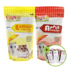 TAYSA 벤토나이트 햄스터 화장실모래 레몬향 목욕모래, 1개