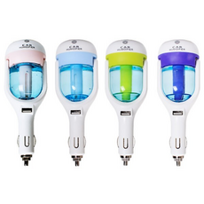 캔디팡팡 차량용 미니가습기 USB SH-D101, 색상랜덤