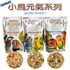 PetBest 小鳥元氣系列 雀科小型鸚鵡中小型鸚鵡適用 500g 添加益生菌 李小貓之家, 1個, 中小型鸚鵡（長尾鸚鵡）