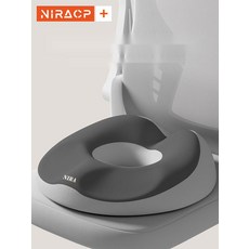 치질 방석 쿠션 산모 도넛 회음부 꼬리뼈보호 통증완화 기능성, 1개, 그레이