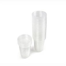 살림리빙 투명소주컵 투명소주잔 일회용소주잔 미니소주잔