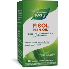 Fisol 50% EPA&DHA魚油軟膠囊, 180顆, 1盒