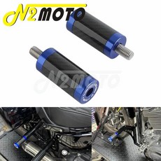 크래시 슬라이더 오토바이 고속도로 라이더 낙하 방지 가드 프레임 엔드, 4. Blue