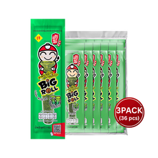 태국 타오케노이 빅롤 구운김 클래식맛 2.5g x 12개입, 3개