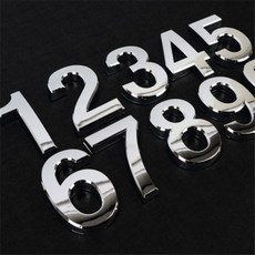 친친 입체형 숫자 1P 대 디자인이니셜, 0(영)