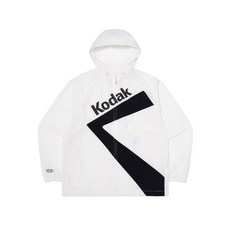 코닥 KODAK 케이 후드 긴팔 자켓 WHITE 221353