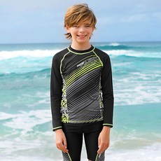 AIRWALK 男童泳衣防潮 2 件 YAWe1836 防紫外線室內外組合沙灘裝