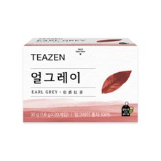 티젠 얼그레이 홍차, 1.6g, 20개입, 1개