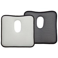 몽샤 밸런스 기능성 방석 통풍 국내산 항문질환 치질 산모 방석, 화이트